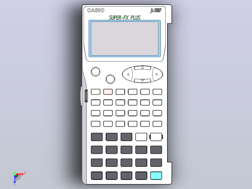 卡西欧fx-5800P计算器俯视缩略图