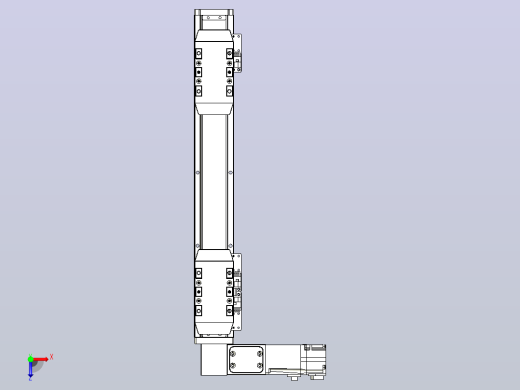 皮带直线轴双滑块型TPA-GCBS-50-P42-L75-DL-M10-N3俯视缩略图