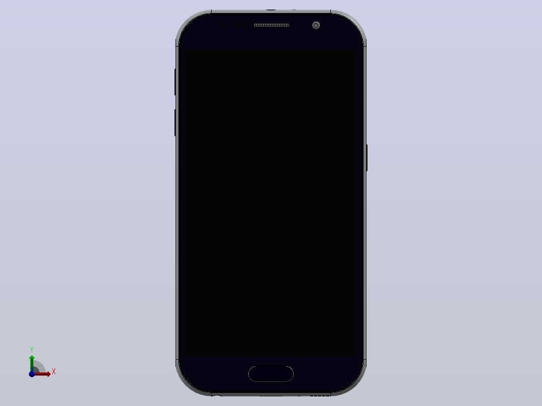 三星盖乐世 S6前视图