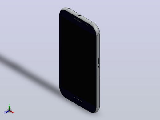 三星盖乐世 S6正等轴测缩略图