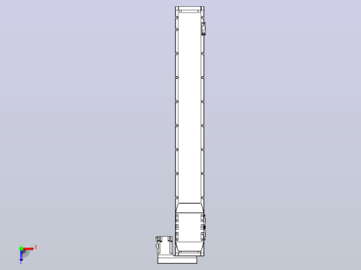 滚珠丝杠直线轴内置导轨TPA-GCR-120-1610C-L800-MR-M40-N3俯视缩略图