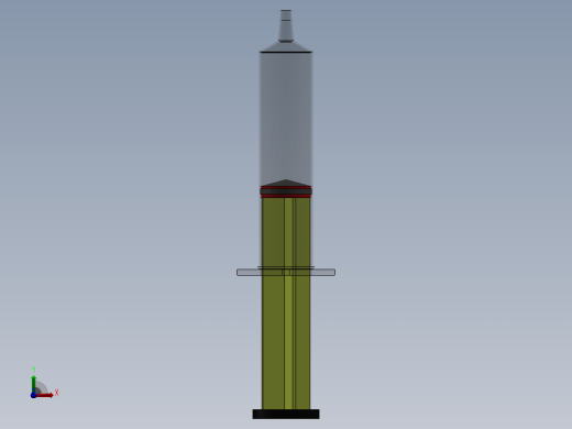 注射器和柱塞前视缩略图