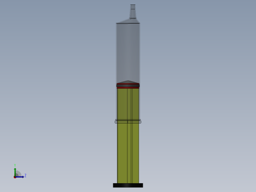 注射器和柱塞左视缩略图