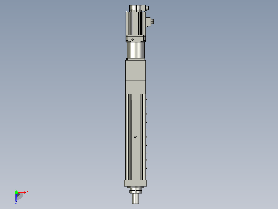 MTA125-400-P10-FF-D-K_-P2000W&amp;3000W-S3重载型电动缸俯视图