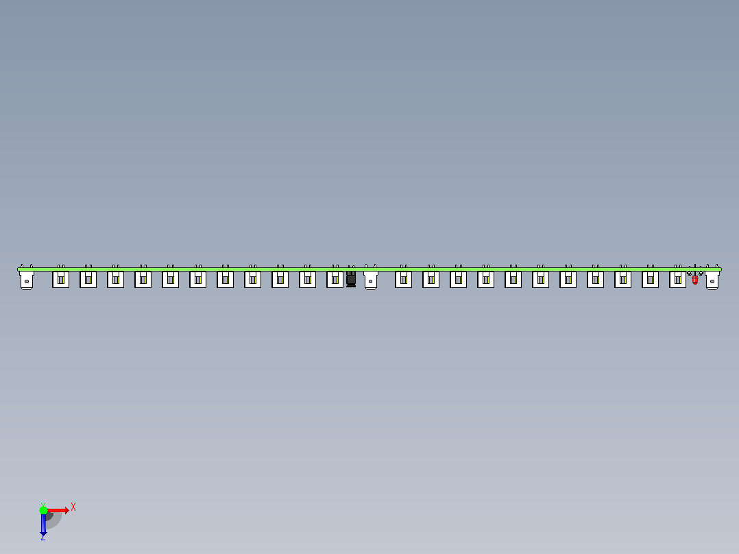 Doepfer - A-100总线V6俯视图