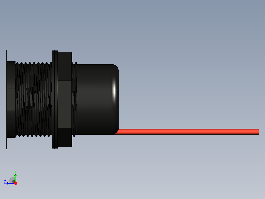 电源USB-C-A双插孔PD-QC-12右视图