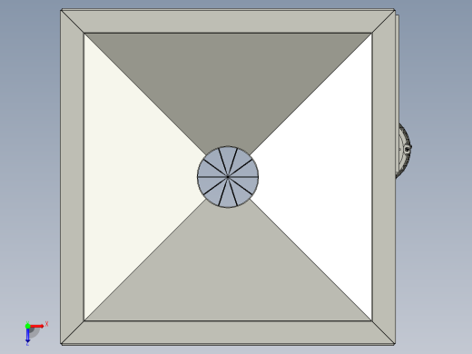 马铃薯土豆削片机俯视缩略图