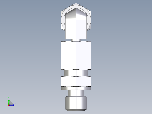 卡套式工业通用硬管接头EO_Assembled_adjustable_standpipe_elbow_EVW06SM71左视缩略图