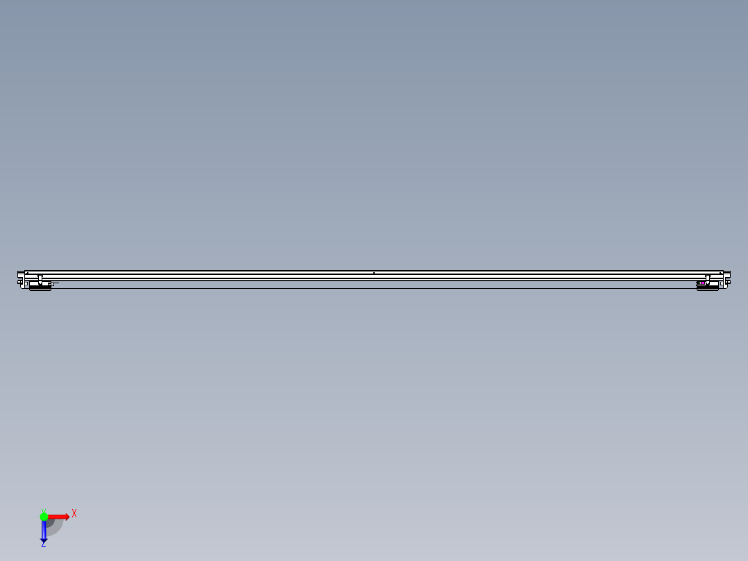 威洛博VL系列3d模型模组2VL22H1Y-S3250俯视图