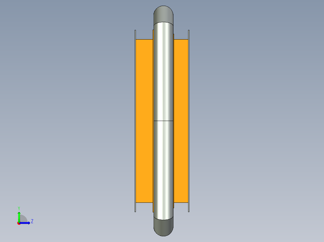 伸缩接头左视图