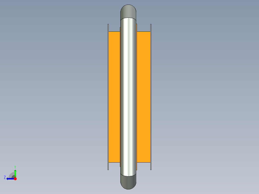 伸缩接头右视图