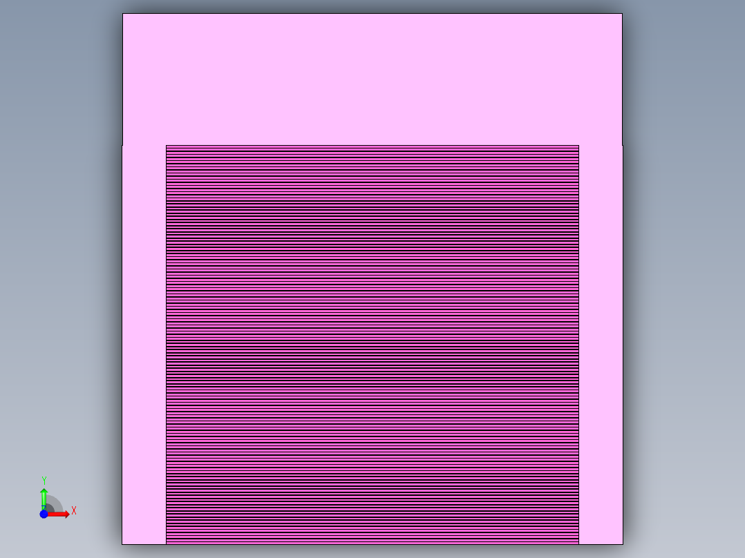 电动卷帘门前视图