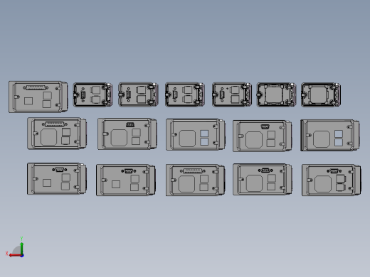 通信面板端口面板数据通信接口17种后视缩略图