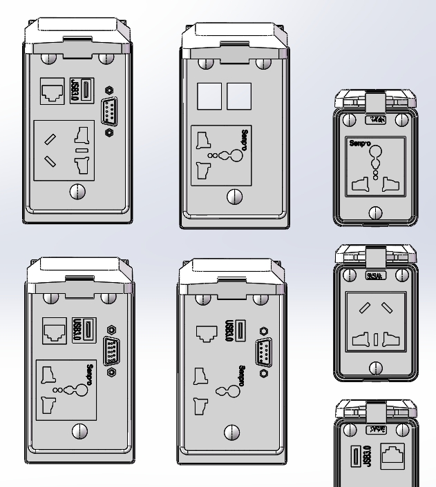 通信面板端口面板数据通信接口17种