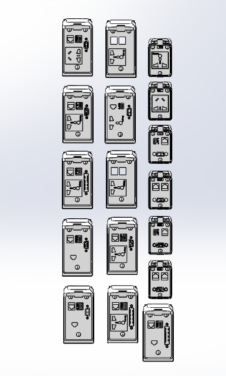 通信面板端口面板数据通信接口17种缩略图