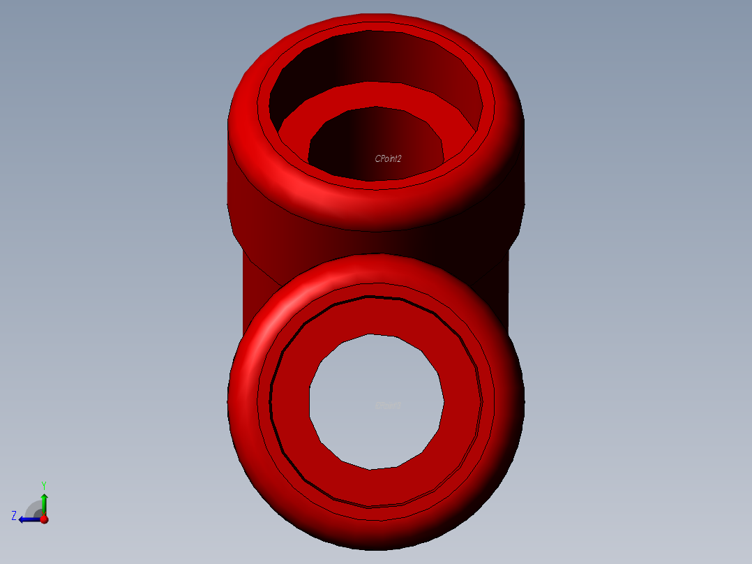 threaded lateral右视图