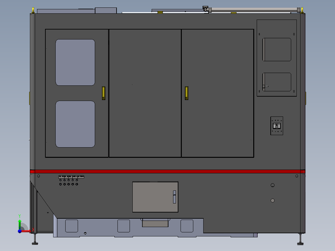 Y3150滚齿机1306880前视图