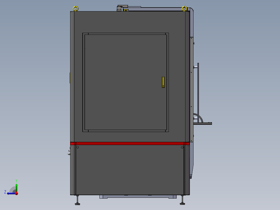 Y3150滚齿机1306880右视图