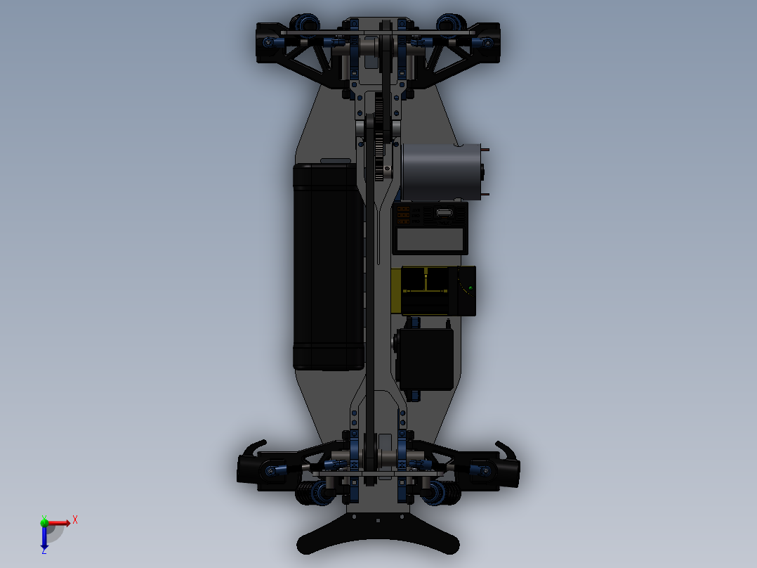 遥控车（套图）俯视图