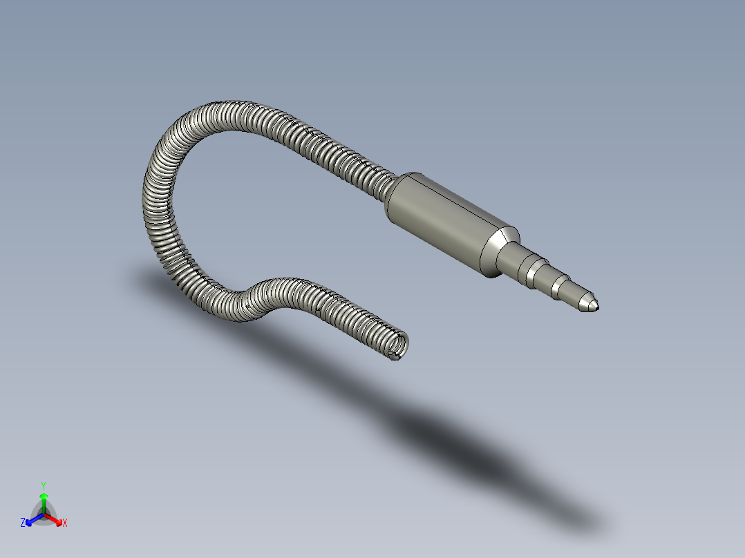 螺旋电缆2正等轴测图