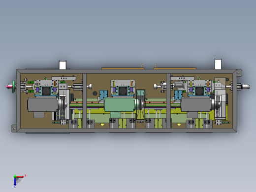 精密裁断机（sw18可编辑+cad）俯视缩略图