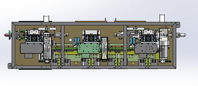 精密裁断机（sw18可编辑+cad）