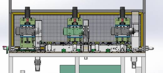 精密裁断机（sw18可编辑+cad）缩略图