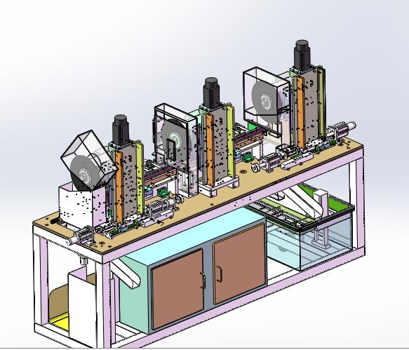 精密裁断机（sw18可编辑+cad）