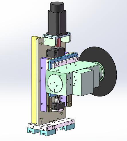 精密裁断机（sw18可编辑+cad）缩略图