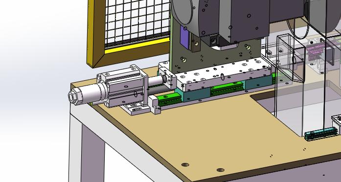 精密裁断机（sw18可编辑+cad）