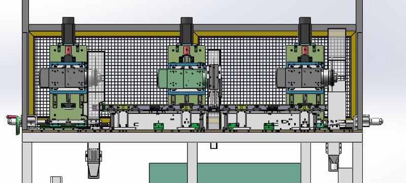 精密裁断机（sw18可编辑+cad）