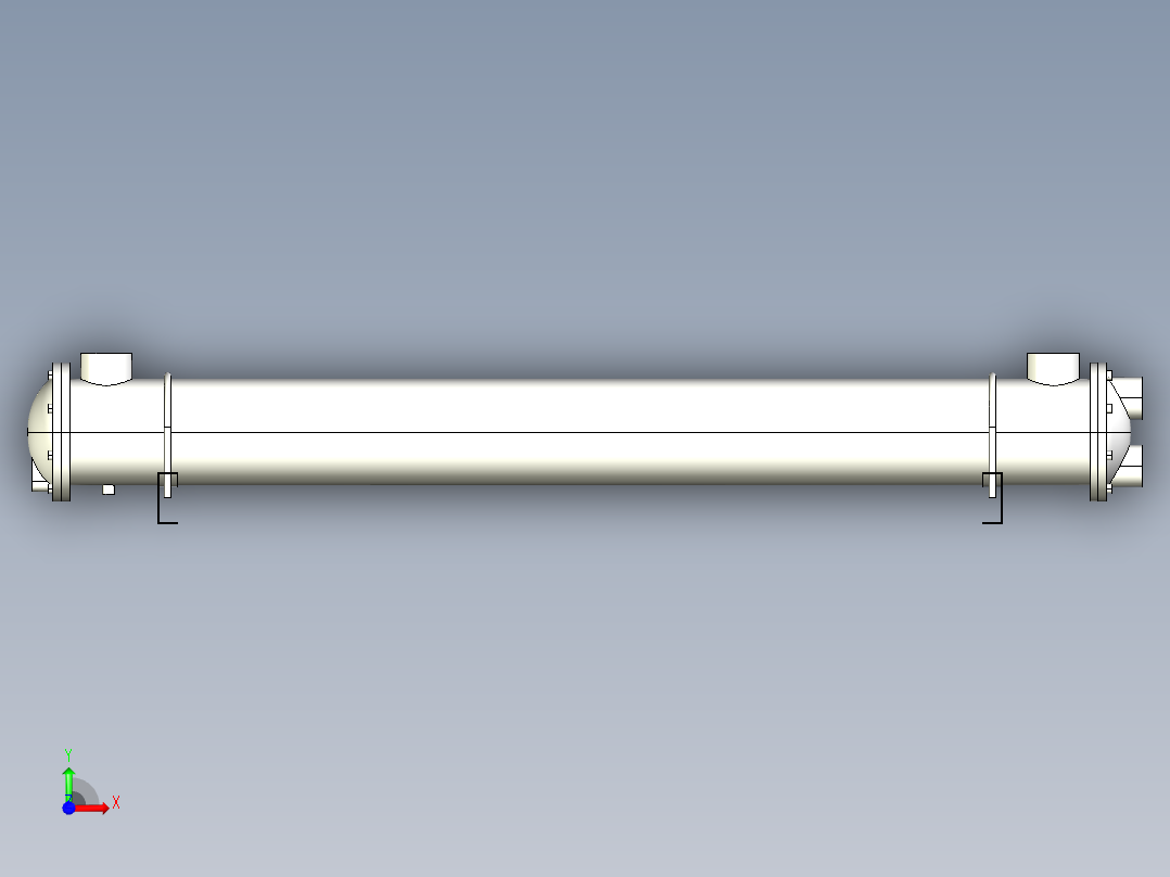 OR800系列水冷却器前视图