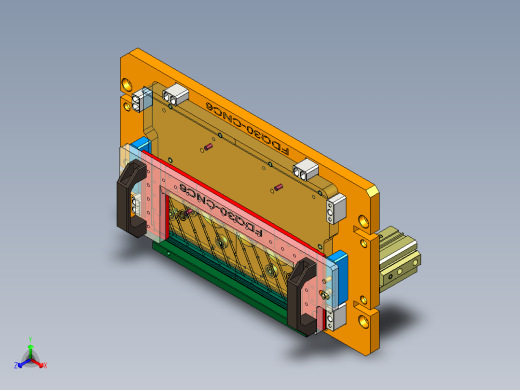 FDQ30-笔记本CNC工装夹具三维模型CNC6-190411