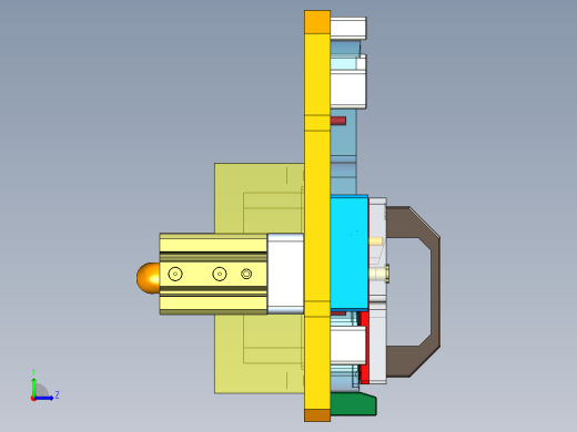 FDQ30-笔记本CNC工装夹具三维模型CNC6-190411左视缩略图