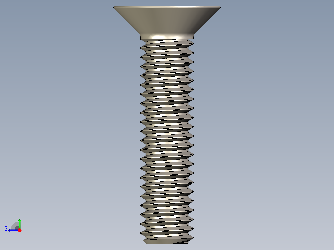 Screw_ISO_10642_M4x18_A2.STEP右视图