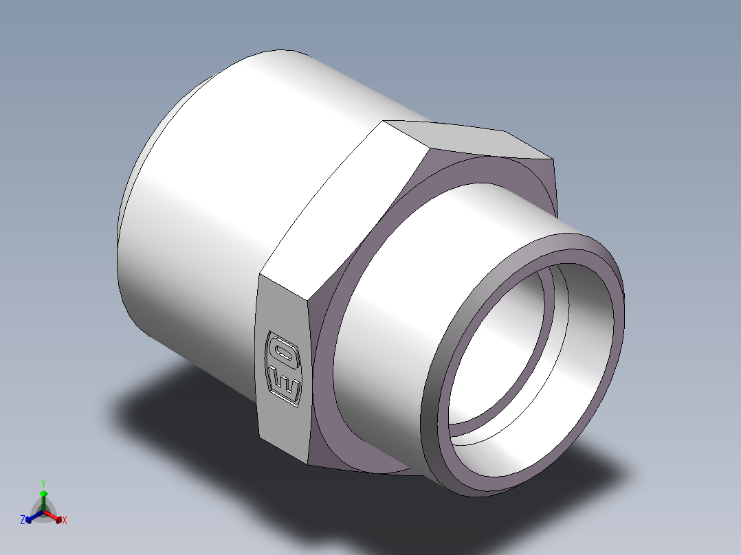 美制锥螺纹、1CN-30-16主视图