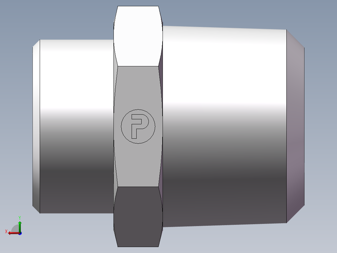 美制锥螺纹、1CN-30-16后视图