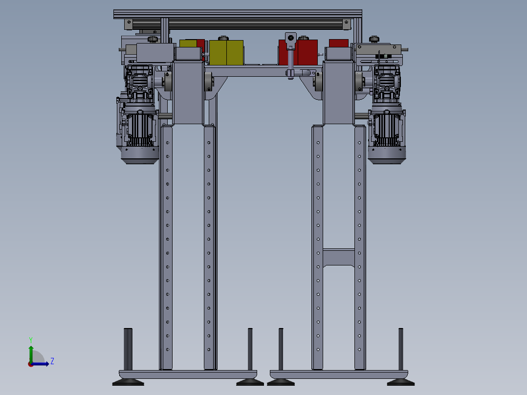 流水线、生产线(50)左视图