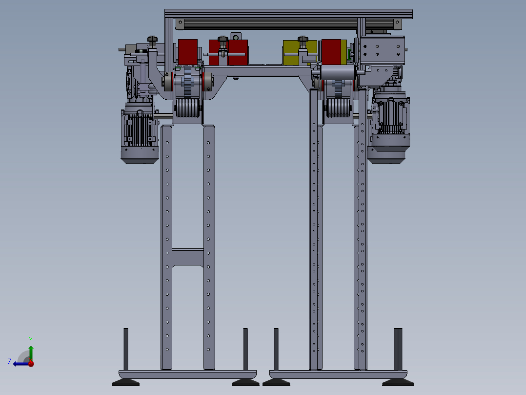 流水线、生产线(50)右视图