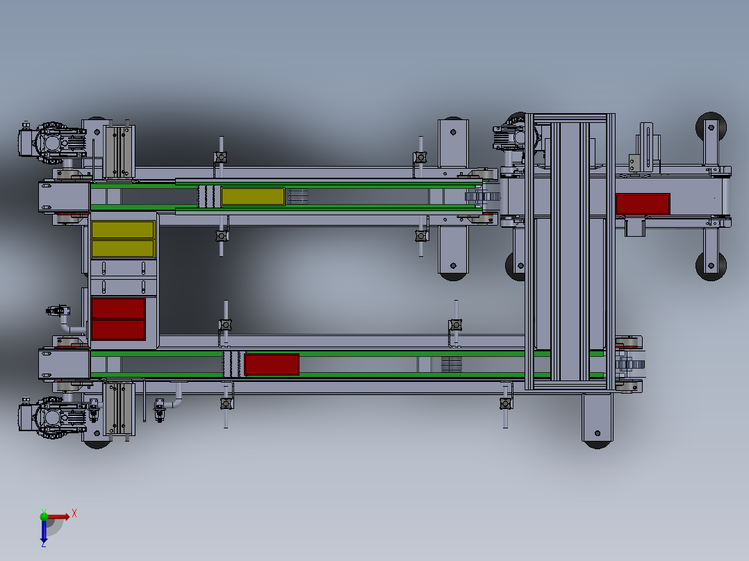 流水线、生产线(50)俯视图