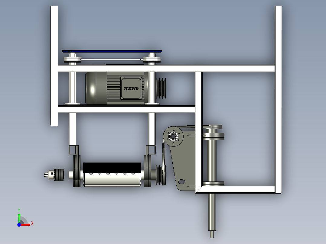 A2004571-自制木工机前视图