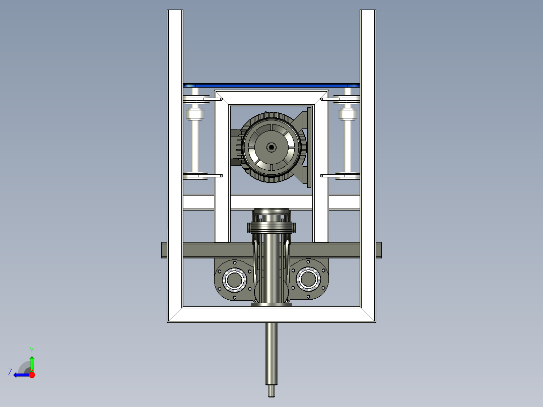 A2004571-自制木工机右视图