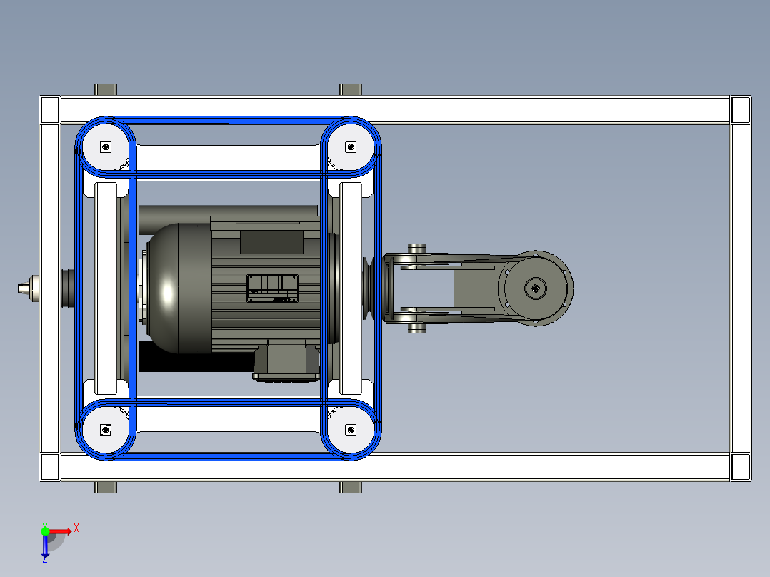 A2004571-自制木工机俯视图