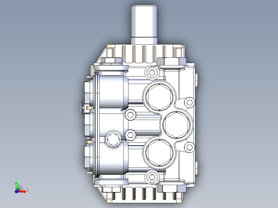 泵、水泵(105)前视图