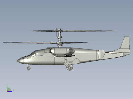 KA-52攻击直升机左视缩略图