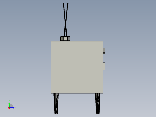 复古电视左视缩略图