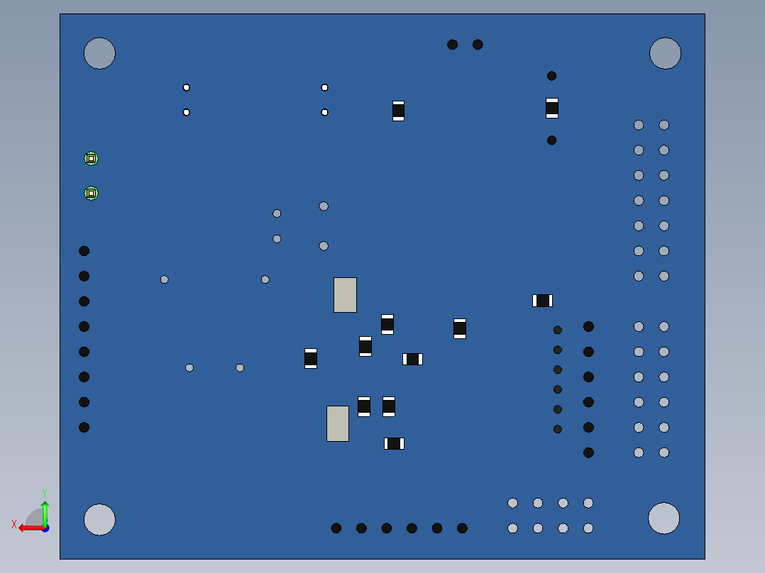电路板、主板(200)后视图