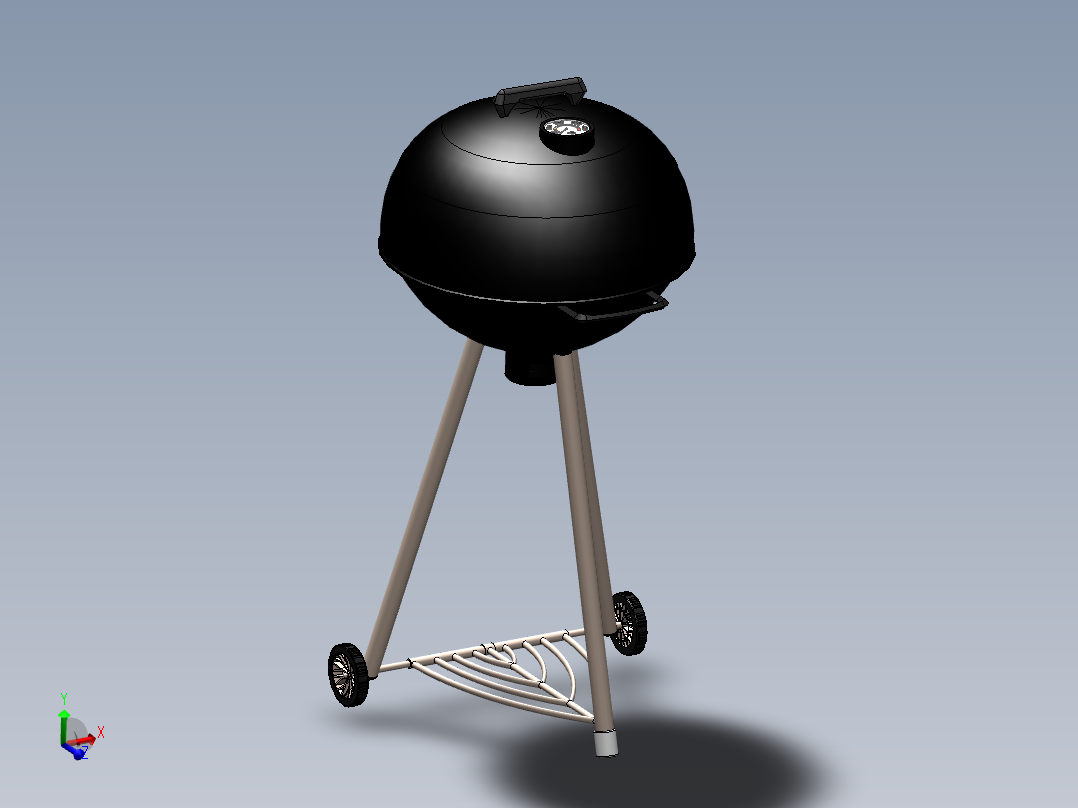 烧烤炉(70)主视图