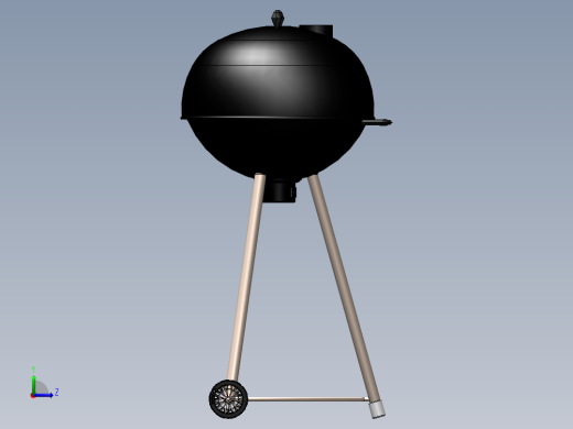 烧烤炉(70)左视缩略图