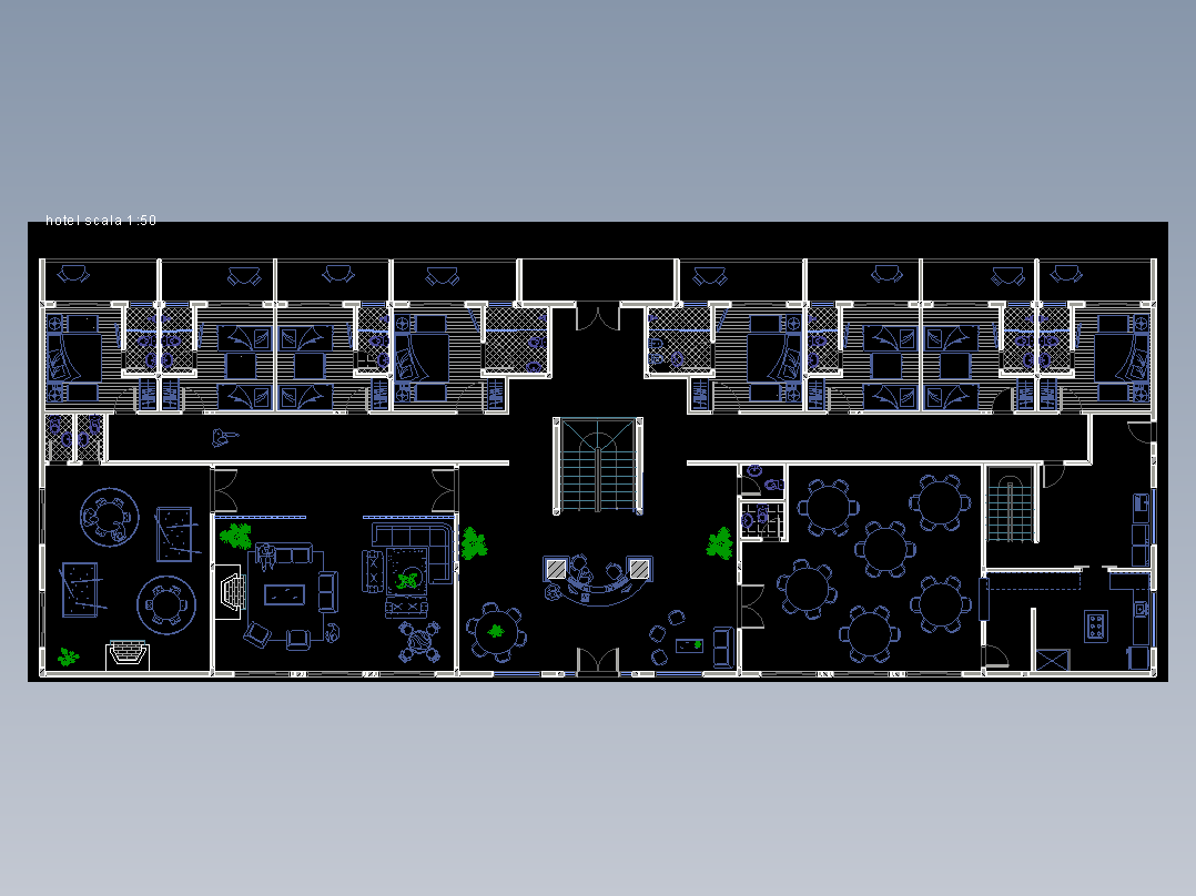 autocad酒店设计1 11